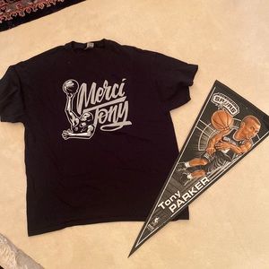 Tony Parker Tee & Banner